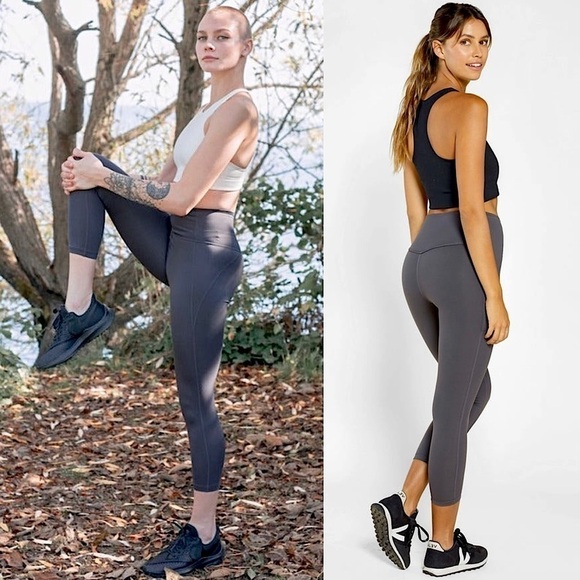 NWT GIRLFRIEND COLLECTIVE High Waist Compression Performance 7/8 Leggings XS - Picture 1 of 16